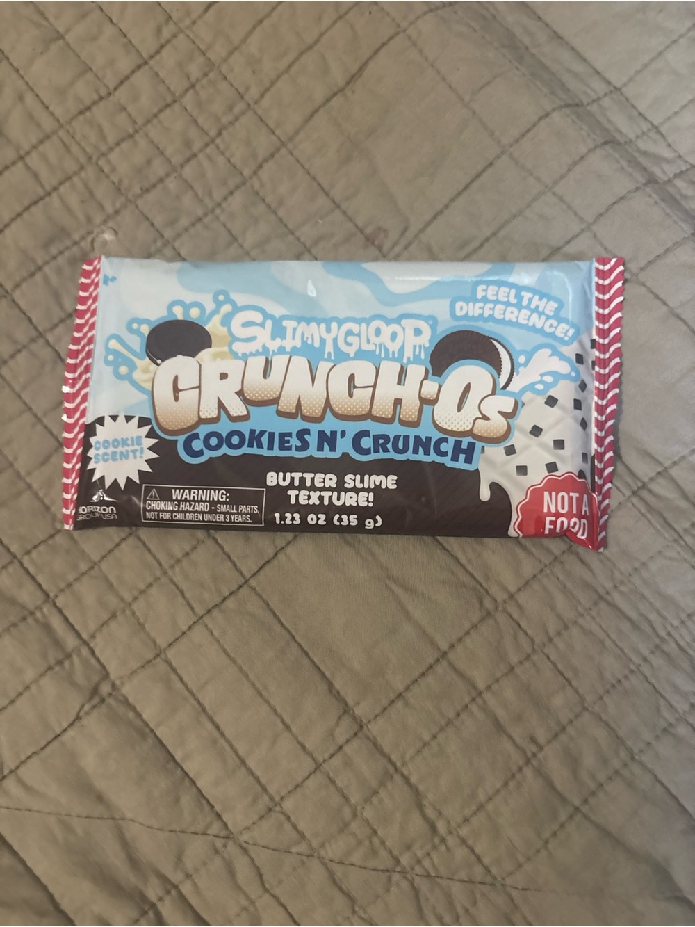Crunch-Os Cookies N' Crunch Butter Slime Texture - Cookie Bar